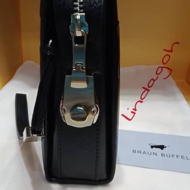 Tas tangan handbag dompet braun buffel kulit pria wanita kualitas premium branded clucth