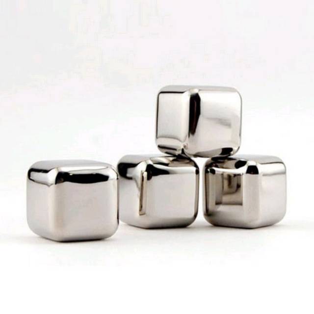 Es Batu Stainless Steel Ice Cube Stainless Steel Reusable