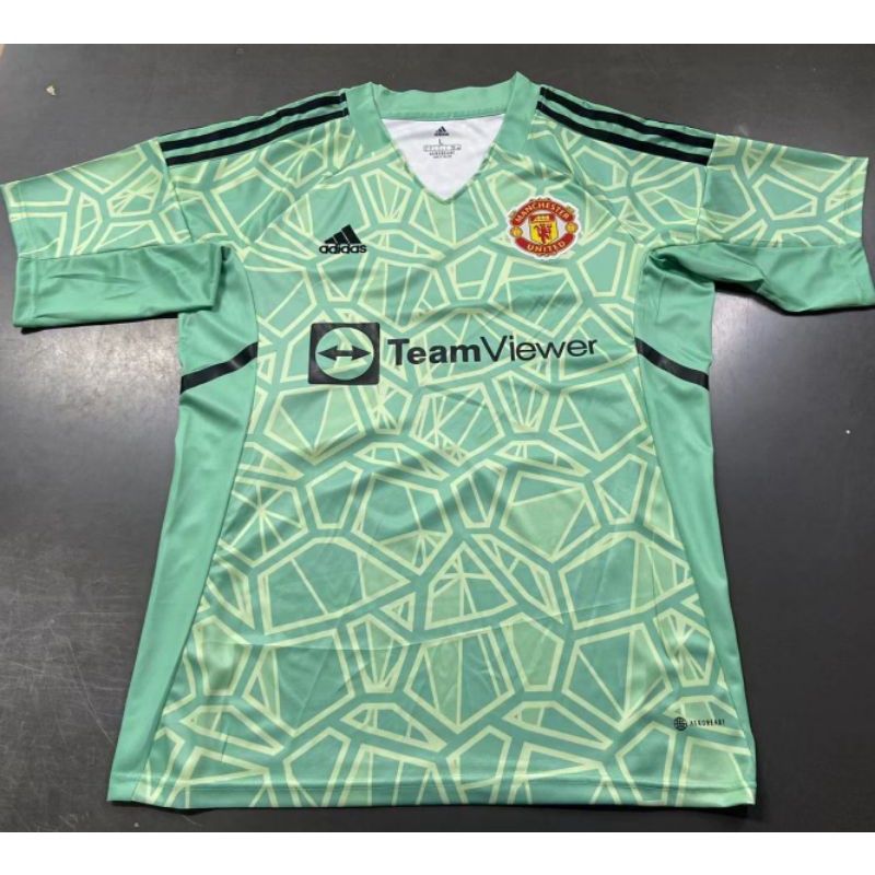 JERSEY MU KIPER GK GREEN HIJAU GOALKEEPER NEW 2022 2023 BAJU BOLA GO GRADE ORIGINAL IMPORT