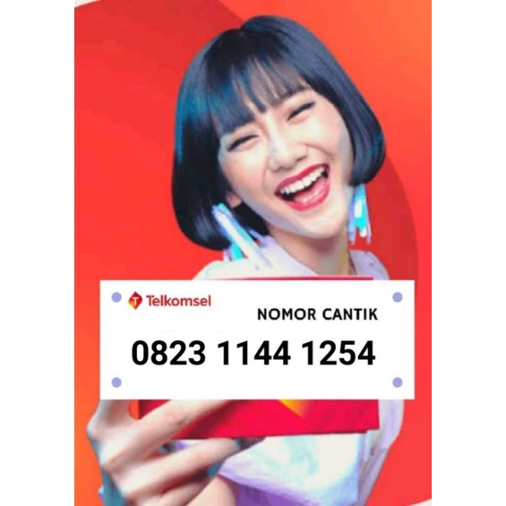 NOMOR CANTIK TELKOMSEL AS 0823 1144 1254