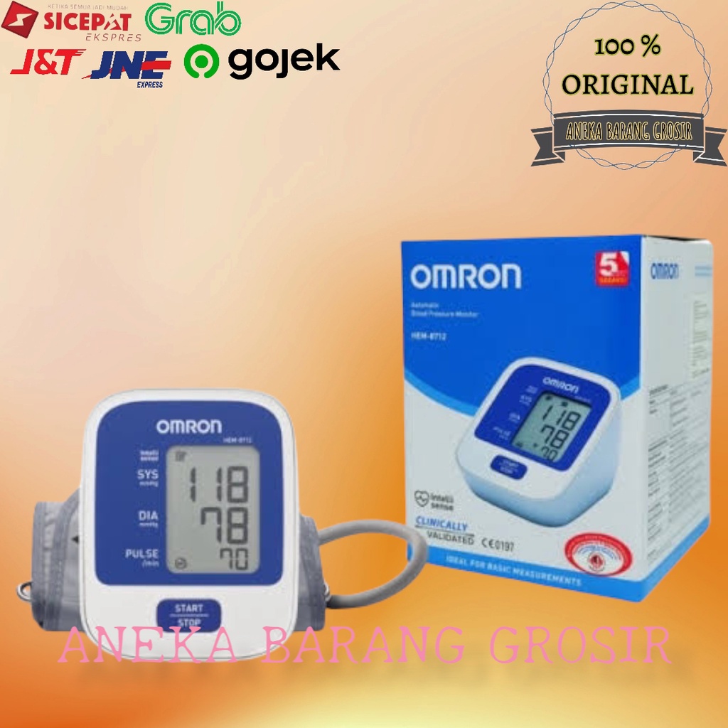 Tensimeter digital omron HEM 8712 alat ukur tensi digital - omron 8712, tanpa adaptor