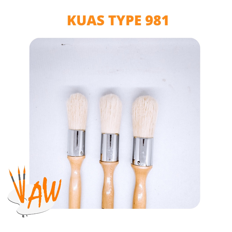 

Kuas Lukis Vtec Round Type 981