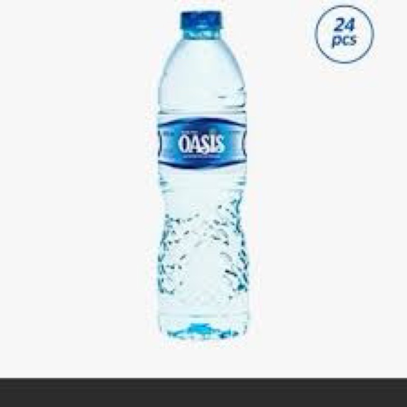 Oasis Air Mineral Botol 600 Ml 1 Dus Isi 24 Pcs
