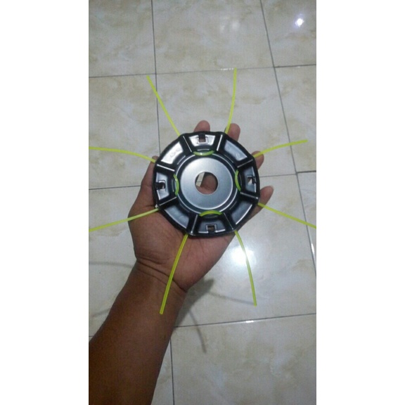 Trimmer Head Dudukan Piringan Senar - Pisau Potong Rumput / blade brushcutter Model Senar