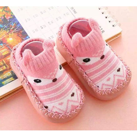 Sepatu Anak Bayi - Baby Prewalker Shoes Socks Anti Slip Kaos Kaki Anak Bayi usia 0-12 bulan