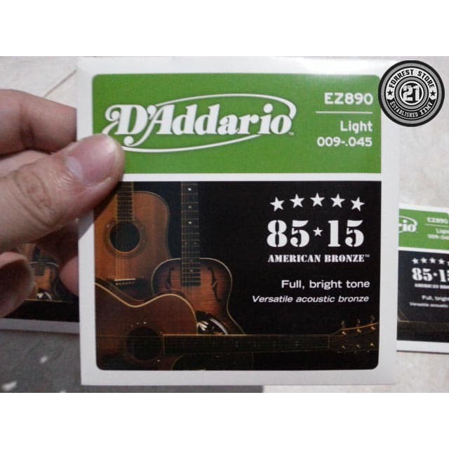 Senar Gitar Akustik D'addario D addario EZ890 009-.045