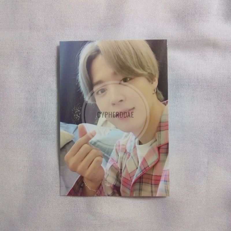[BOOKED] photocard pc bts be pajamas jimin