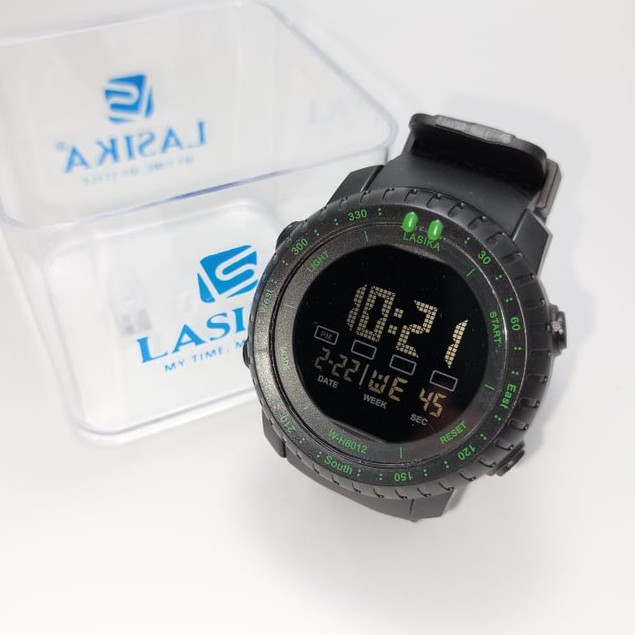 Jam Tangan Remaja Digital Sporty Water Resist Gratis Box Jam Lasika 8012