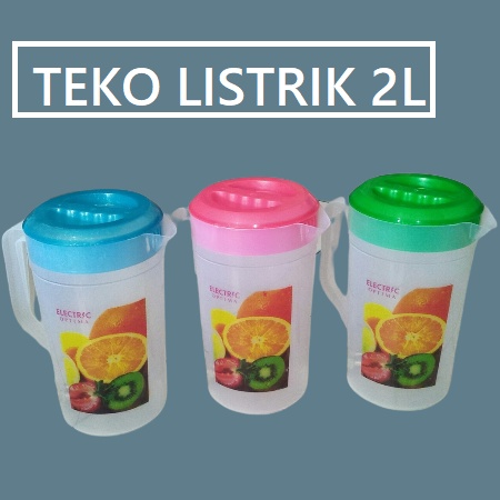 Flash Sale Teko Eskan Ceret Air Minum Plastik Water Jug Pitcher 2 Liter Listrik lbnKzVATK9NMMY1