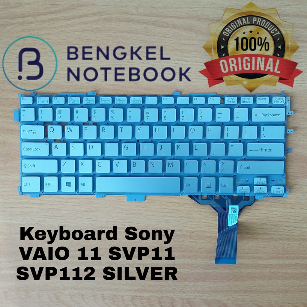 Keyboard Sony VAIO SVP132 Pro13 SVP13 SVP13A SVP132A SVP11 Silver