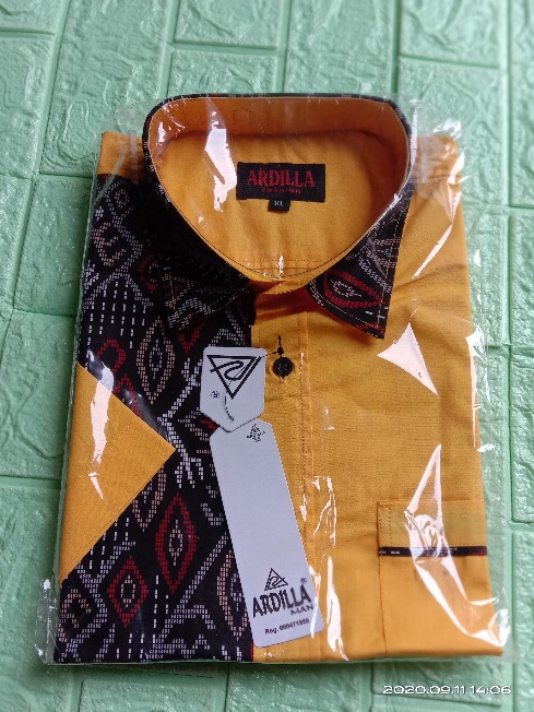 Kemeja Pendek Katun 001