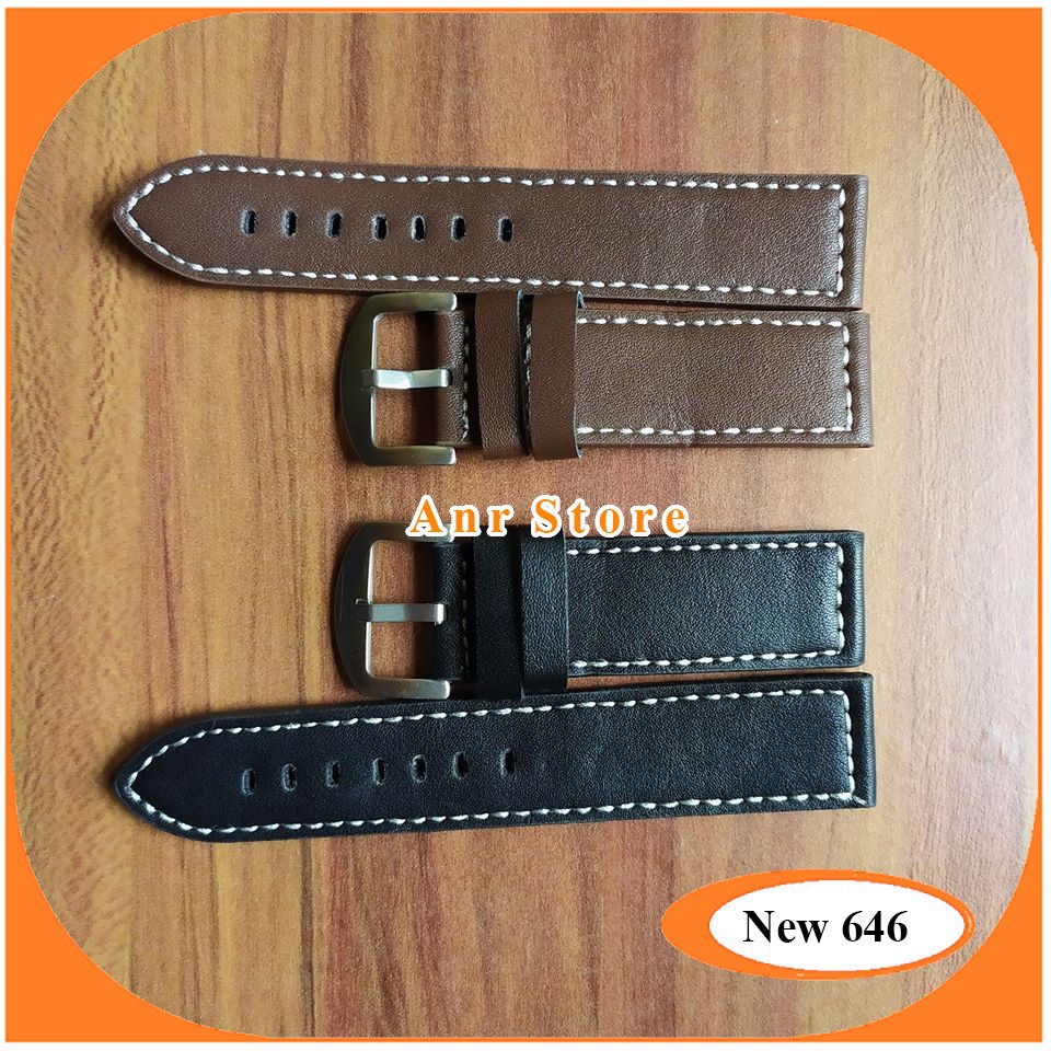 Strap Tali Jam Tangan Kulit Alexandre Christie 22mm 24mm C301