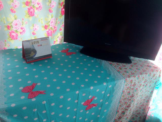 Taplak Meja Makan, Tv Dan Request Uk. Khusus