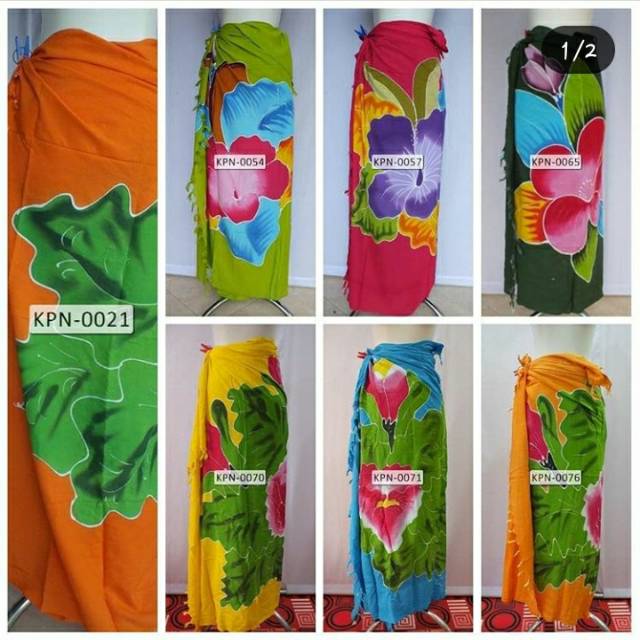 KAIN PANTAI BALI TEBAL