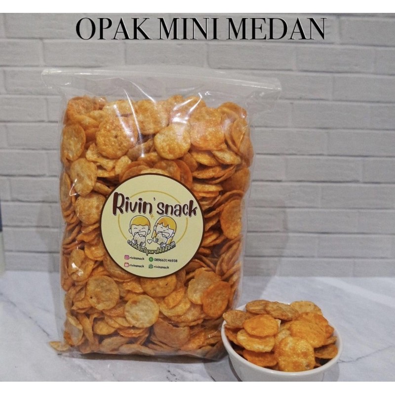 

OPAK MINI MEDAN 250gr (MANIS / PEDAS)