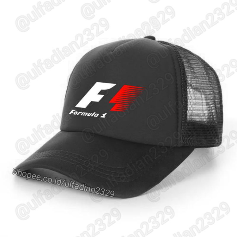 Topi Formula 1 Trucker/Jaring - Topi F1