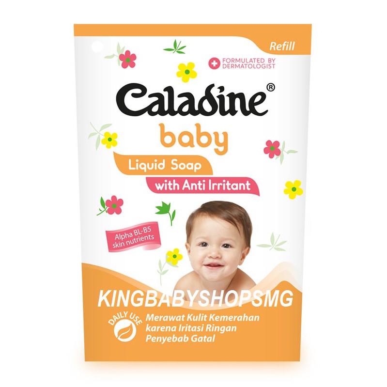 Caladine Baby Liquid Soap Refill 210ml Sabun Cair Bayi