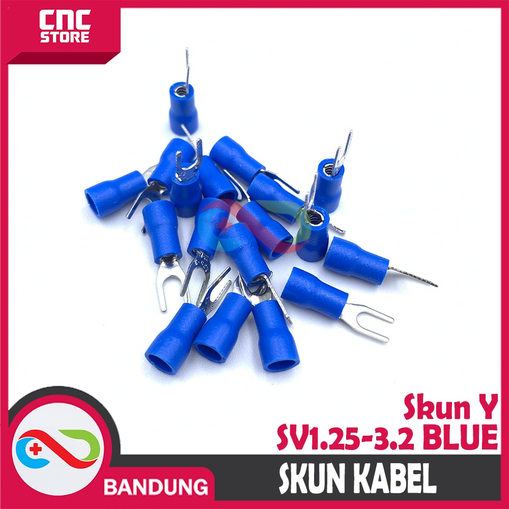 SKUN Y SKUN GARPU CONNECTOR KABEL SV1.25-3.2 BLUE