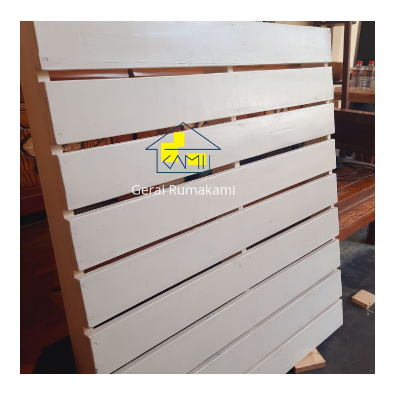Palet Kayu Alas Tempat Tidur - ukuran 120x100