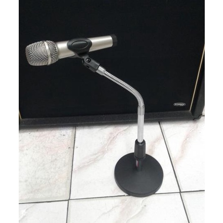Stand mic VPK MS 24S spiral meja mimbar ==