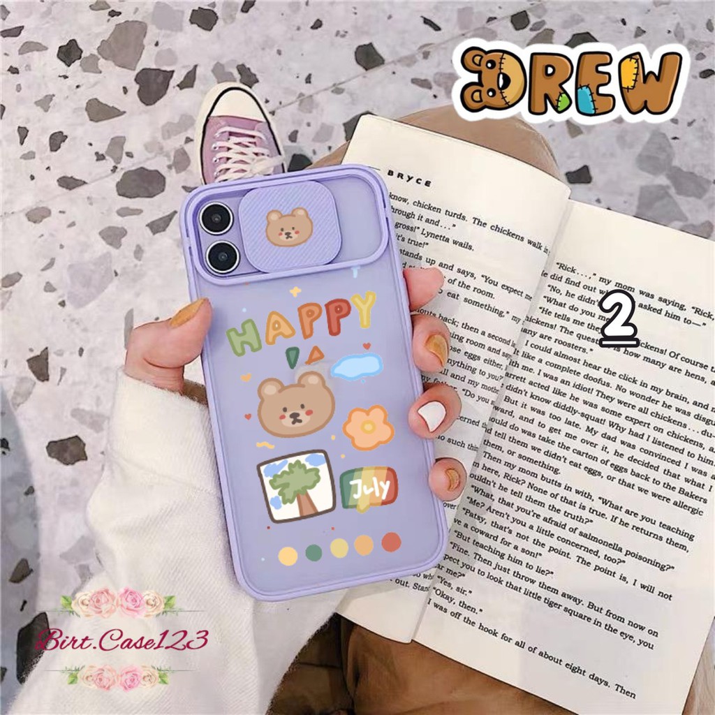 SOFTCASE SLIDE KAMERA DREW OPPO VIVO SAMSUNG XIAOMI REALME IPHONE ALL TYPE BC5717