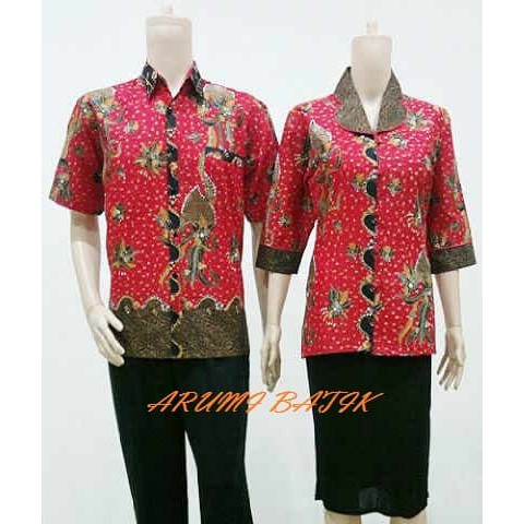 TERLARIS BATIK COUPLE DAN KELUARGA RNB ALANA ZIGZAG 2 ANAK COUPLE SARIMBIT BATIK MODERN B9V1