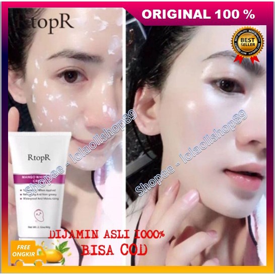 RtopR Mango Whitening Cream Pemutih Pelembab Wajah Muka Tubuh 100% ORIGINAL