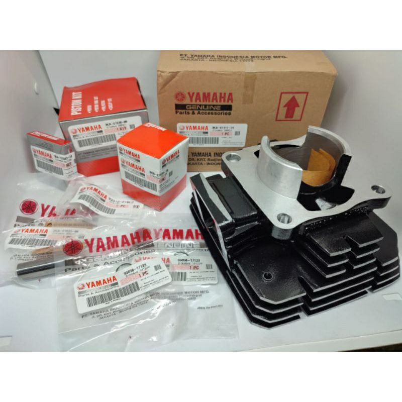BLOK BLOCK SEHER BORING YP1 YP2 PLUS PISTON KIT SET RXKING RX KING RX K ORIGINAL-3