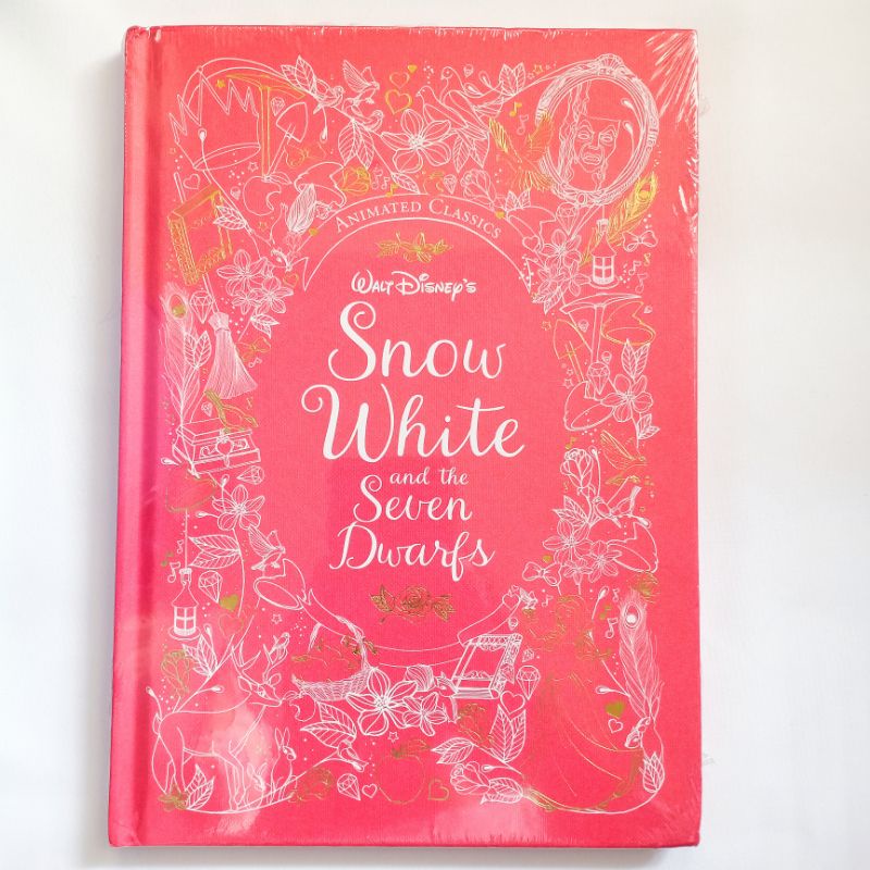 [NEW] Disney Animated Classics : Snow White Book Hardcover Buku Dongeng Ilustrasi Classic