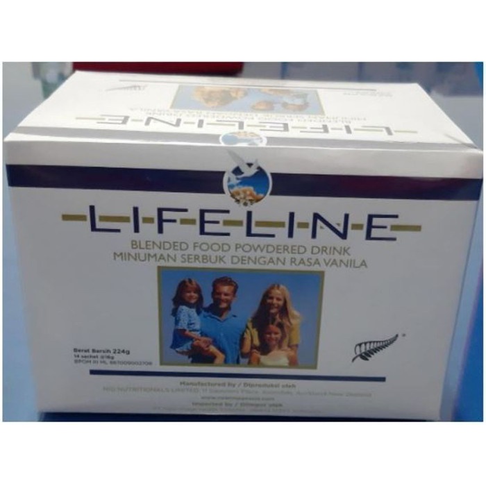 

NEW susu lifeline sachet isi 14/syaraf kejepit/hnp/susu tulang