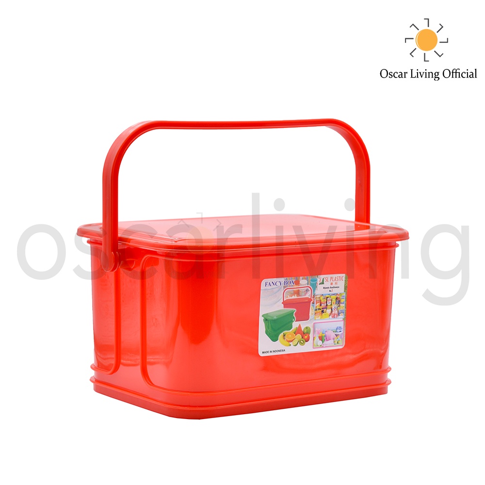 SL Plastic Fancy Box JUMBO DX / Box Container / Kotak Penyimpanan Barang / Kotak Serbaguna - RANDOM