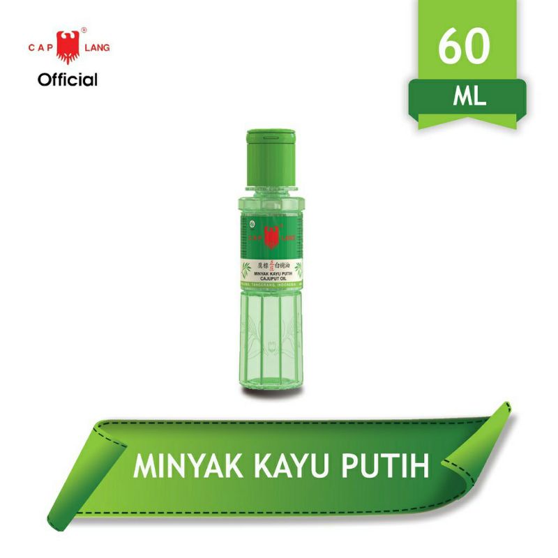 Minyak Kayu Putih Caplang 15ml,30ml, 60ml, 120ml, 210ml / Cap Lang