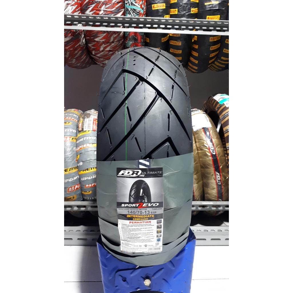 Ban FDR Sport Zevo 140.70.13 Ring 13 Ban Harian Motor Matic NMAX Honda ADV150 dll NOT Battlax IRC Co