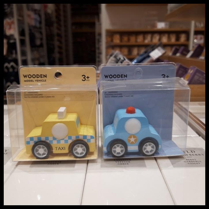 Mainan Anak Mobil Kayu Miniso