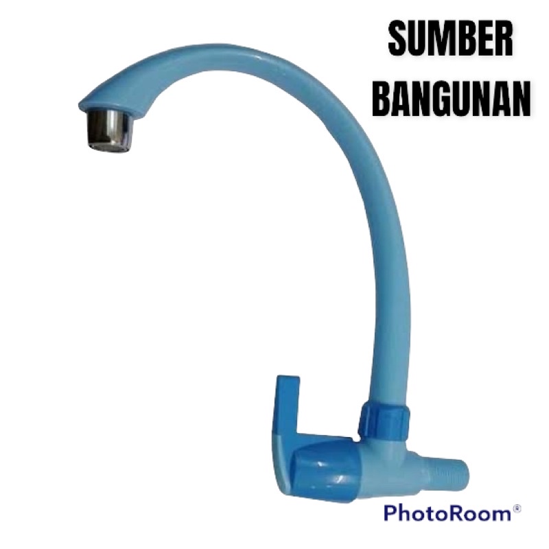 KERAN AIR CUCI PIRING / KRAN AIR ANGSA / KRAN AIR PVC 1/2" / KRAN DAPUR PLASTIK