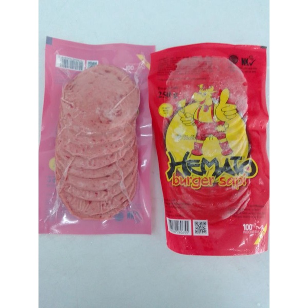 

Hemato Burger Besar 250gram