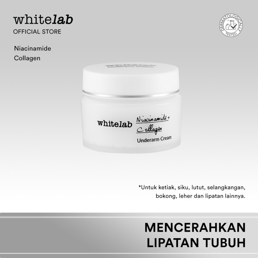 ✨ AKU MURAH ✨ Whitelab Underarm Cream Niacinamide + Collagen 20gr BPOM