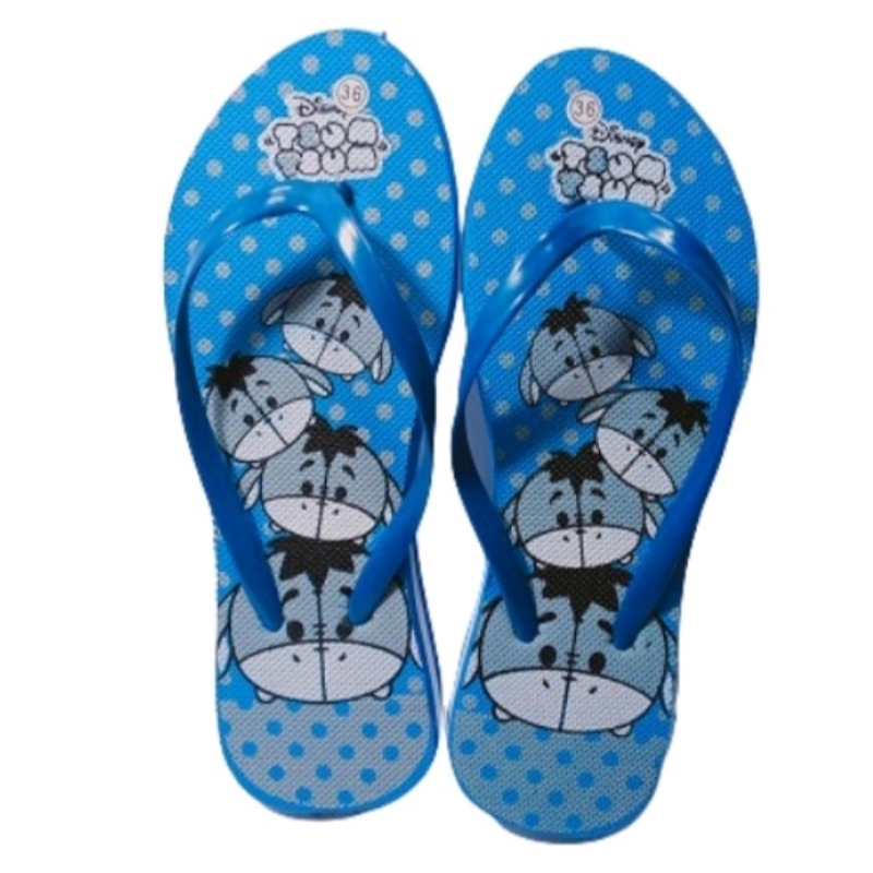 SENDAL WANITA DEWASA/SANDAL WANITA MOTIF DISNEY TSUM TSUM