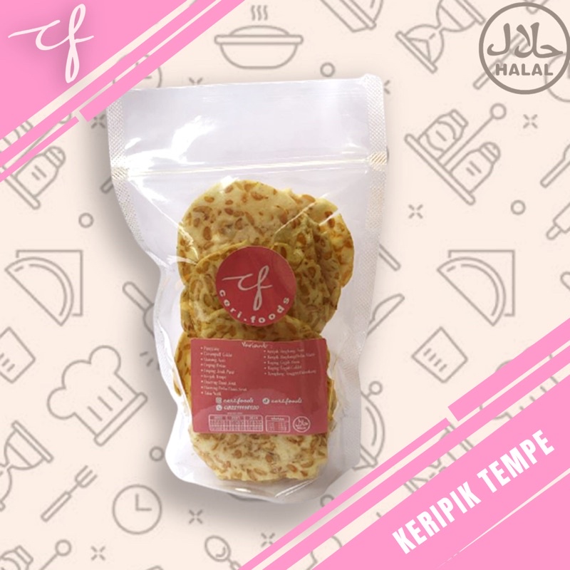 

CERIFOODS - KERIPIK TEMPE 100gr