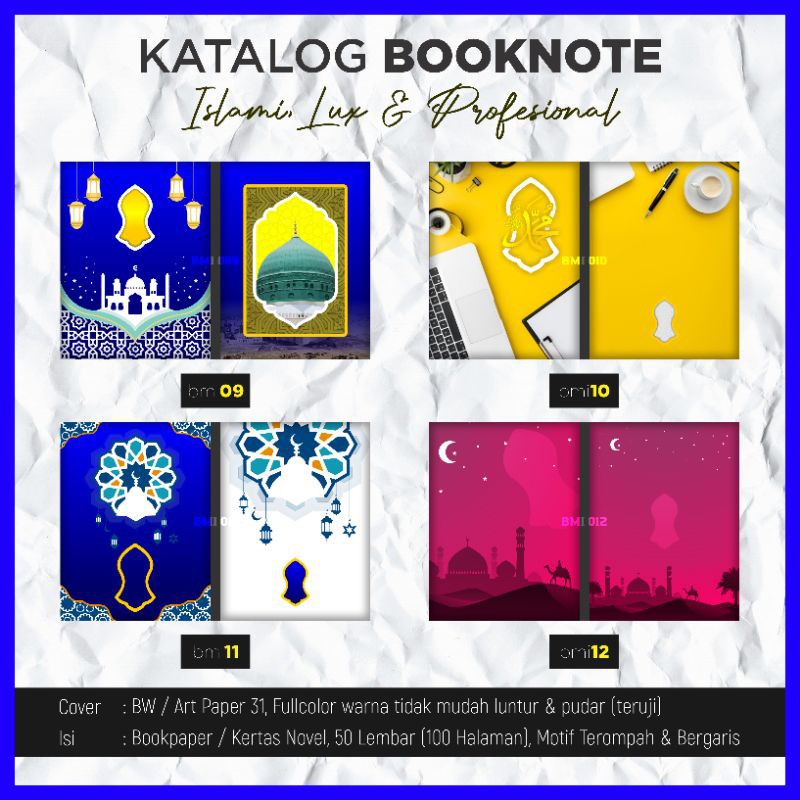 

notebook islami terompah A5 versi 3