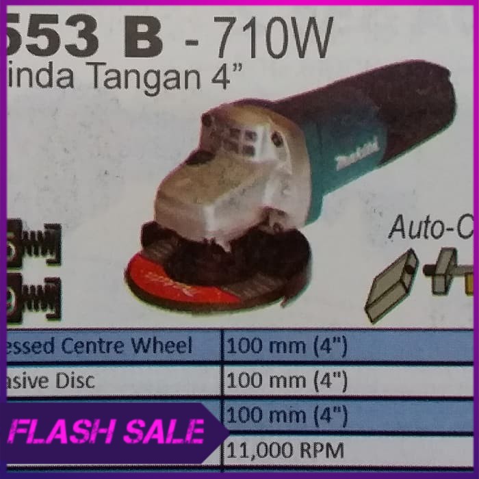 MAKITA 9553B MESIN GERINDA TANGAN MAKITA
