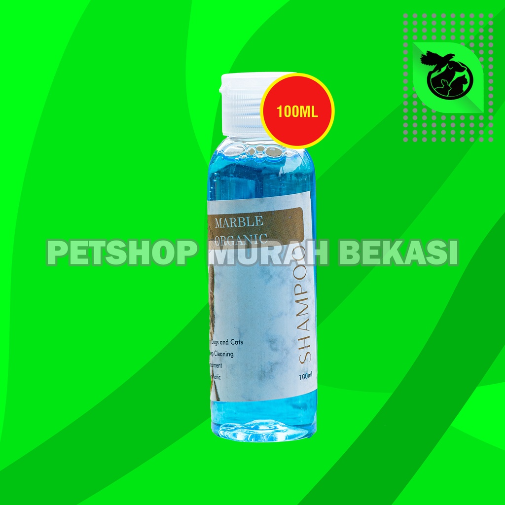 Shampoo Kucing anjing Sampo Hewan Marble Organic 100 ML