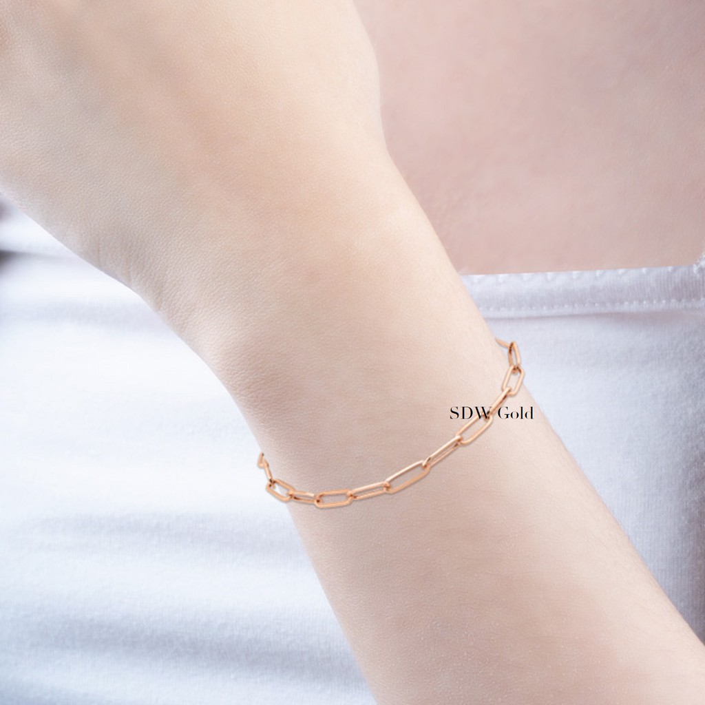 Gelang Emas Paperlina 8K - SDW Gold -