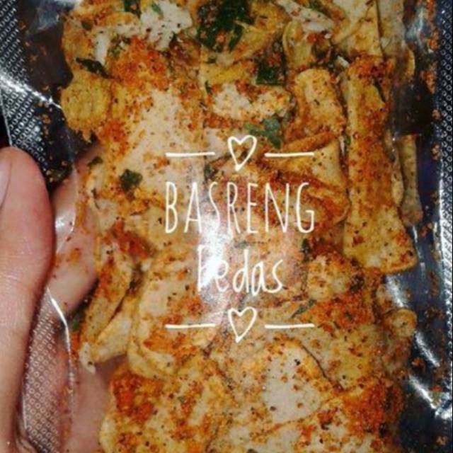

Kripik Basreng "Teh Cunay