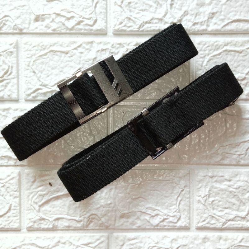 Ikat Pinggang Polos/Ikat Pinggang Kain/Gesper Pria