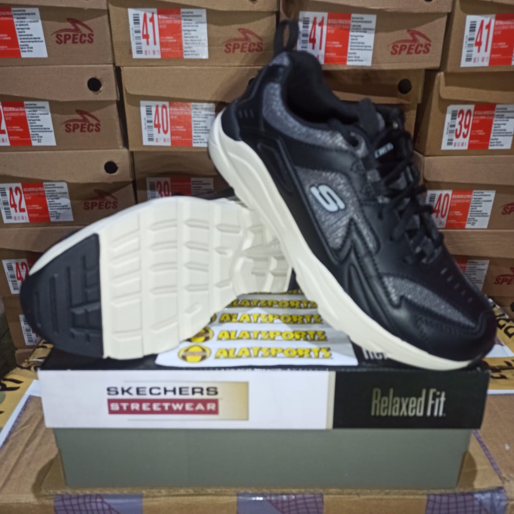Skechers Verrado Randen 210037-BLK Sepatu Running Pria Original