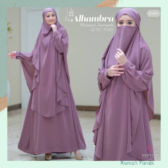 Alhambra Set | Gamis Syari by SHOFIYA