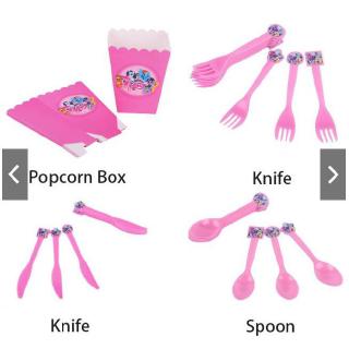 Set 16Pcs Dekorasi Desain My Little Pony theme untuk Pesta Set 16Pcs Dekorasi Desain My Little Pony theme untuk Pesta