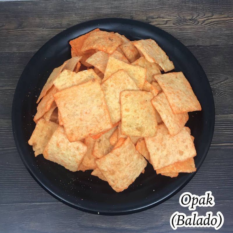 

Kerupuk Opak Balado 200 gr