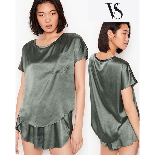 Victoria Secret Satin Short Pajamas set